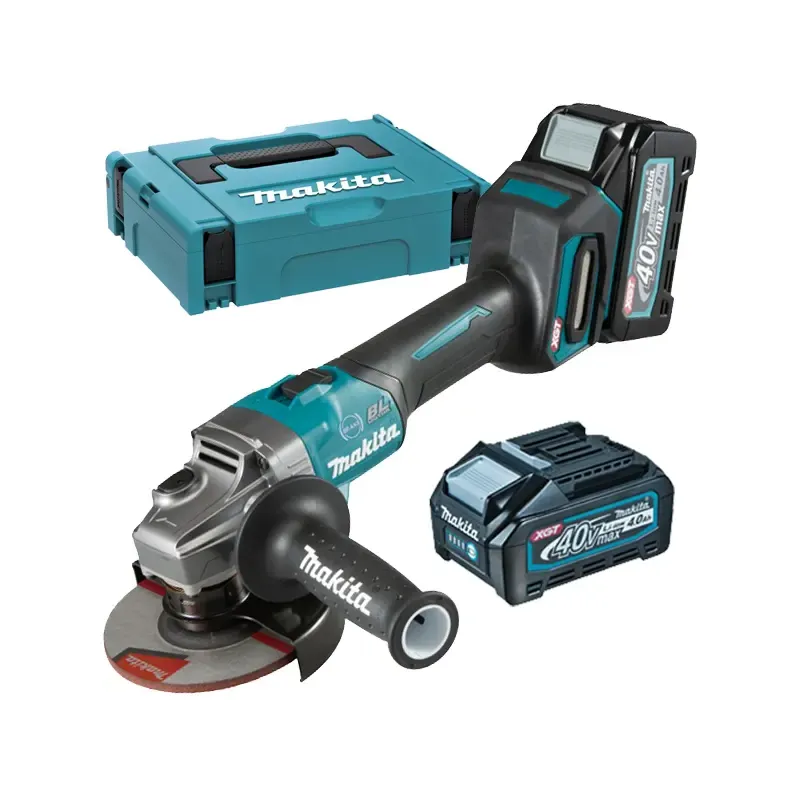 Makita Xgt 40v Vinkelsliber 125mm    0ah Ga023gm201