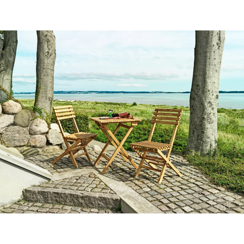 Malang Cafesæt   Teak 7001142