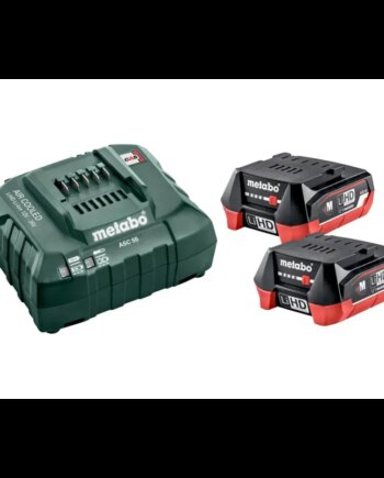 Metabo 4061792152373 685301000 Basissæt Batterier Med Oplader