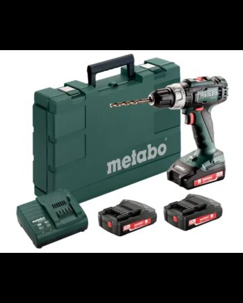 Metabo Bs 18   Set 602321540 Akku-bore--skruemaskine