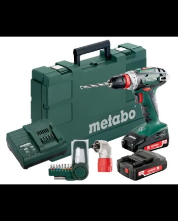 Metabo Bs 18 Quick Set 602217870 Akku-bore--skruemaskine