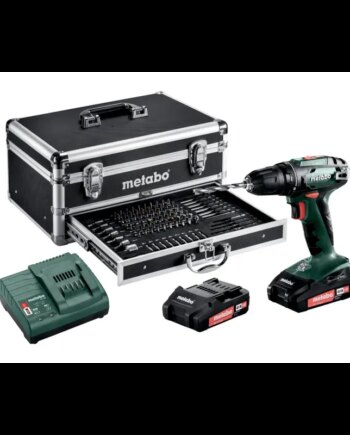 Metabo Bs 18 Set 602207910 Akku-bore--skruemaskine