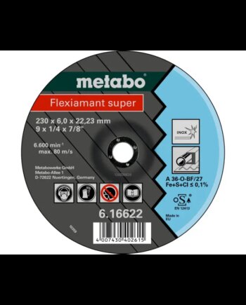 Metabo 4007430402530 616604000 Kvalitetsklasse   36-  Flexiamant Super Inox