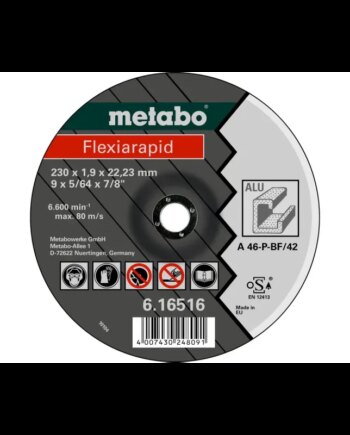 Metabo 4007430248077 616514000 Kvalitetsklasse   60-    46   Flexiarapid Alu