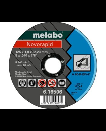 Metabo 4007430248572 616506000 Kvalitetsklasse   60-    46   Novorapid Stål
