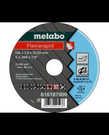 Metabo 4007430445438 616187000 Kvalitetsklasse   60-    46-    30-  Flexiarapid Inox