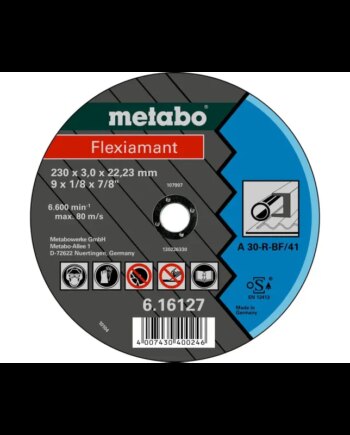 Metabo 4007430402912 616727000 Kvalitetsklasse   30-  Flexiamant Stål