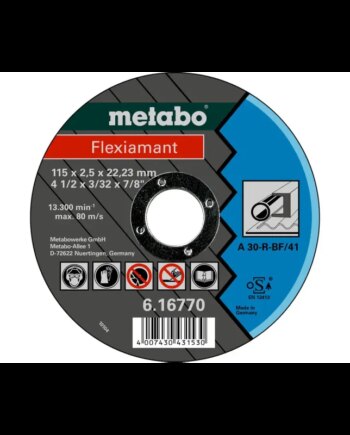 Metabo 4007430431530 616770000 Kvalitetsklasse   30-  Flexiamant Stål