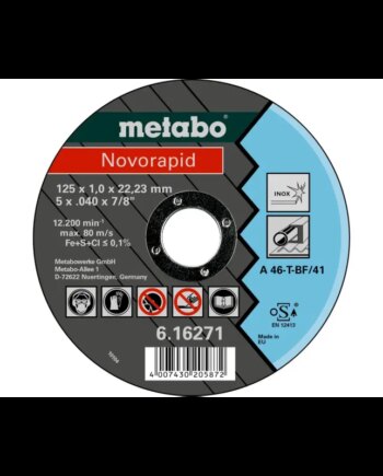 Metabo 4007430205872 616271000 Kvalitetsklasse   46-  Novorapid Inox