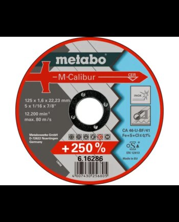 Metabo 4007430256799 616285000 Kvalitetsklasse Ca 46-   -calibur Inox