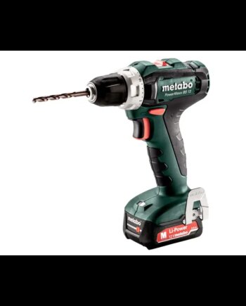 Metabo Powermaxx Bs 12 601036500 Akku-bore--skruemaskine