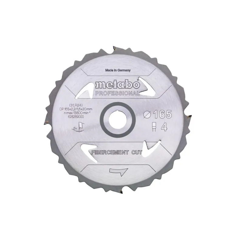 Metabo 4061792173668 628287000 Rundsavklinge Fibercement Cut  Kvalitet Professional  Til Håndrundsav