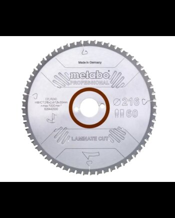 Metabo 4061792173781 628442000 Rundsavklinge Laminate Cut  Kvalitet Professional  Til Semistationære Rundsav