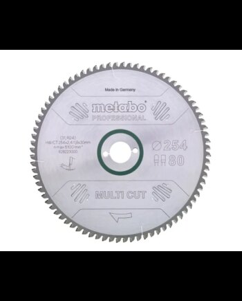 Metabo 4007430263599 628063000 Rundsavklinge Multi Cut  Kvalitet Professional  Til Semistationære Rundsav