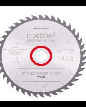 Metabo 4061792173705 628291000 Rundsavklinge Precision Cut Wood  Kvalitet Professional  Til Håndrundsav