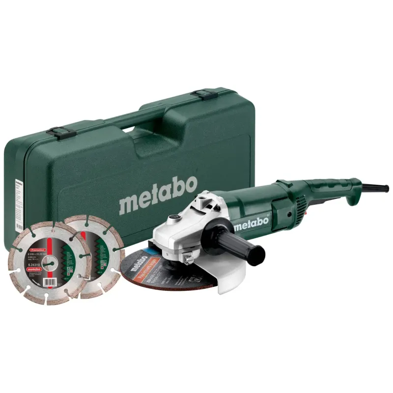 Metabo Set We 2200-230 691081000 Vinkelsliber