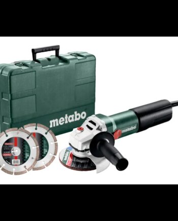 Metabo Wq 1100-125 Set 610035510 Vinkelsliber Kompaktklasse