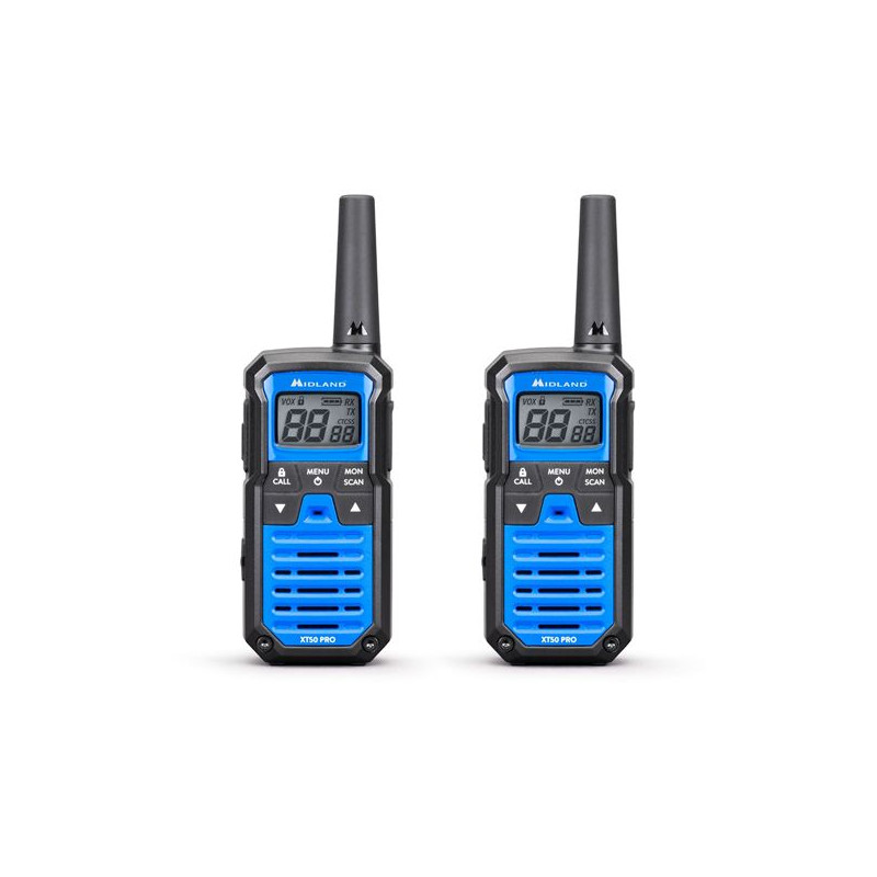 Midland Xt50 Pro Duo Black Blue Walkie Talkie