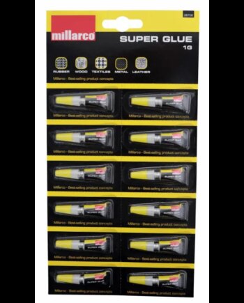 Millarco Hurtighærdende Superlim 12     Gram