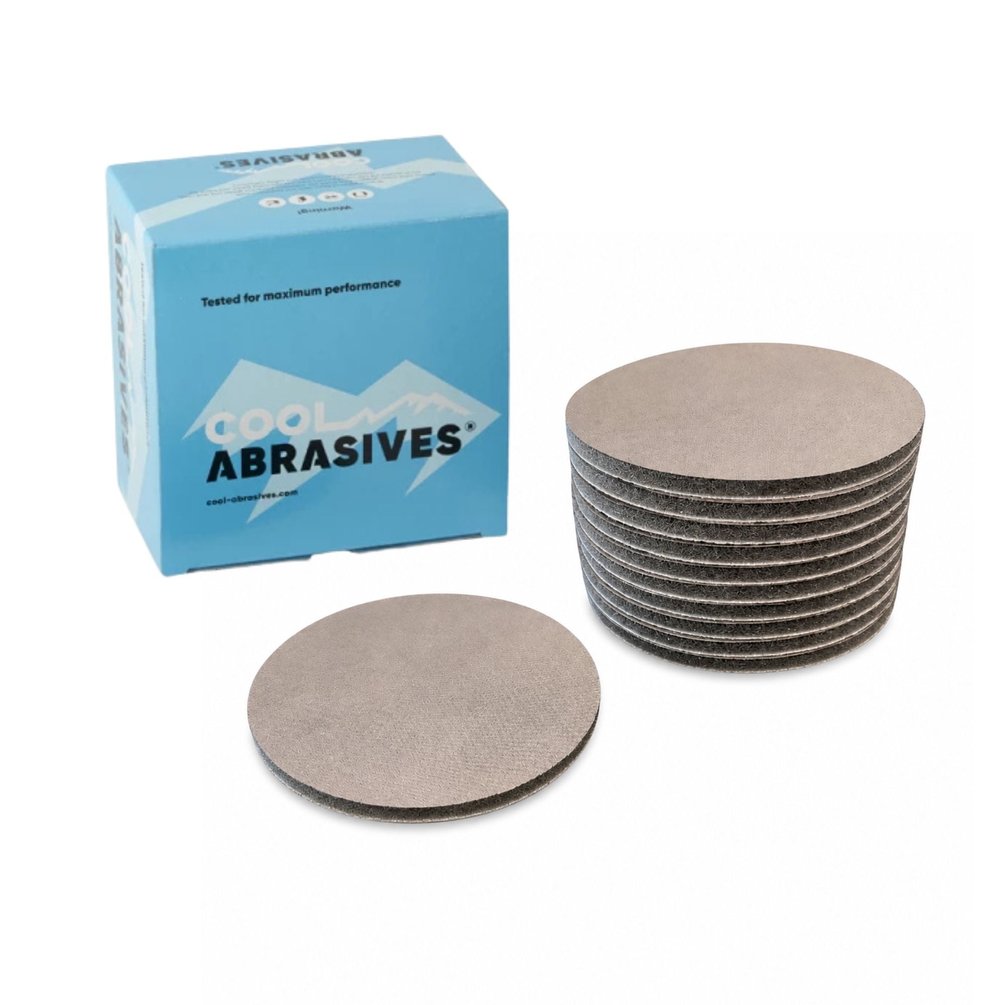 125mm Vandslibningsrondeller 10 Stk Cool Aqua Finish Fra Cool Abrasives Korn P500