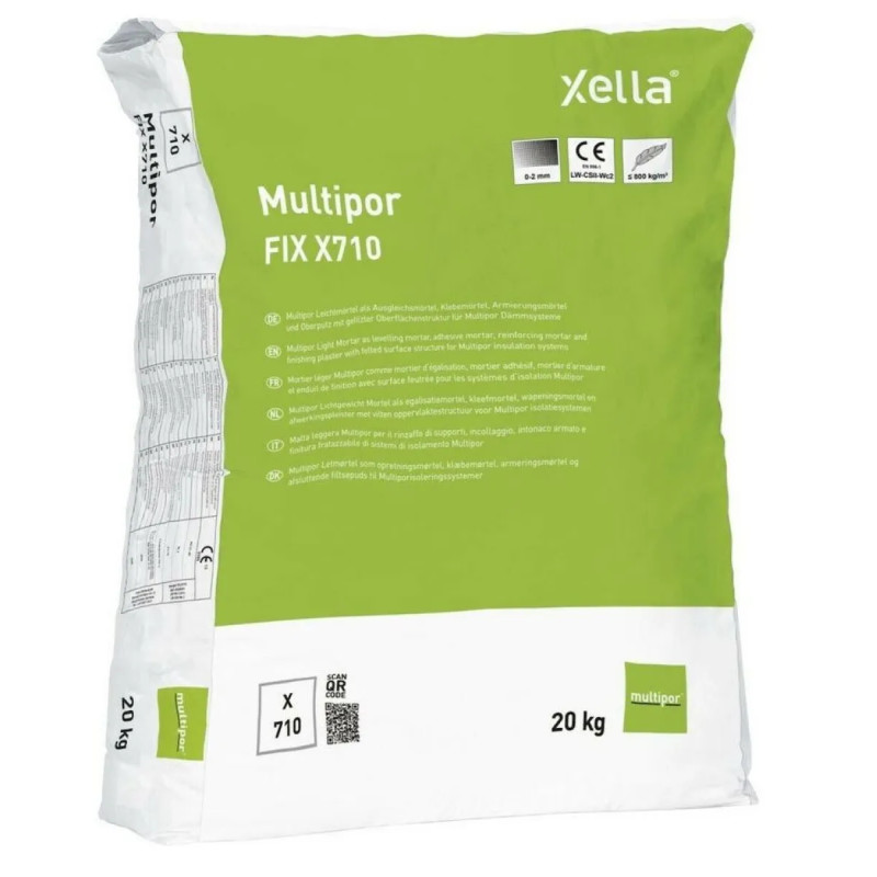 Multipor Letmørtel 20 Kg Klæber