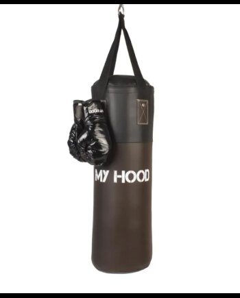 My Hood Retro Boksesæk Med Handsker 10 Kg