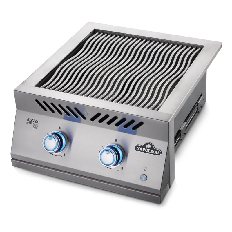 Napoleon Built-in 700 Series 18 Quot  Dobbelt Sizzle Zoneâ  Sidebrænder Bib18irpss