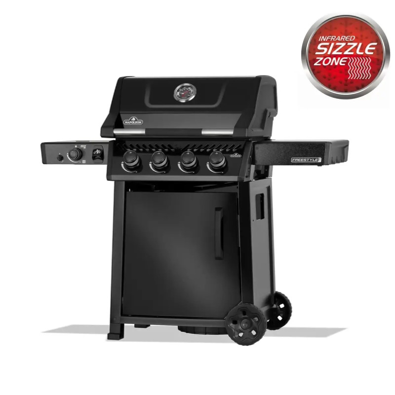 Napoleon Freestyleâ 425 Pro Med Sizzle Zoneâ Sort Fp425dsibpk- -