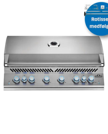Napoleon 700 Serie 44 Quot  Indbygningsgrill    Brændere  Bagbrænder Big44rbpss