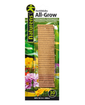 Naturens All-grow   30st Gødningspinde  Npk 10- -
