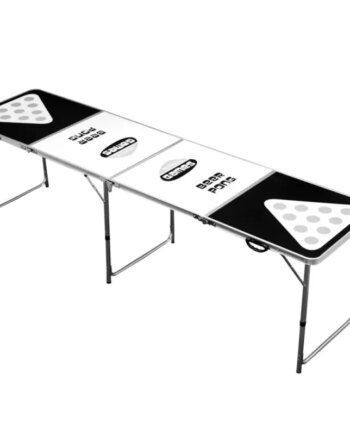 Nordic Games Beer Pong Table Inkl  24 Krus   24 Bolde 240x60 Cm 809-036