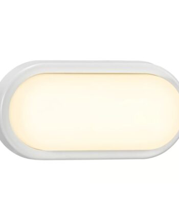 Nordlux Cuba Outdoor Energy Oval Væglampe Hvid