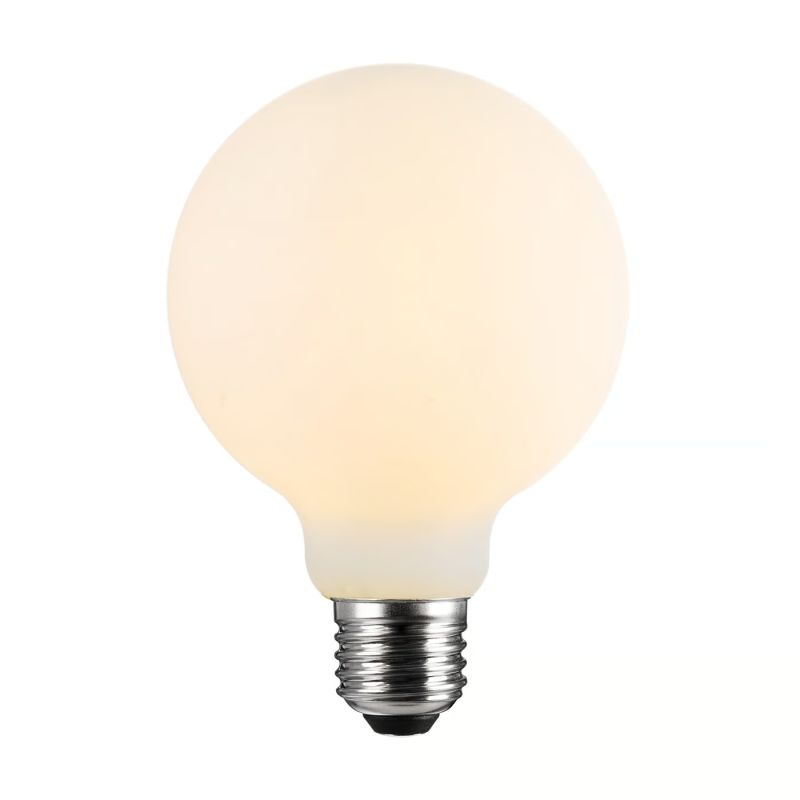 Nordlux Deco E27 G125 Dim Pære Opal Hvid