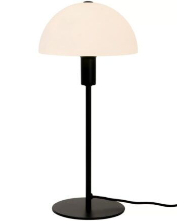 Nordlux Ellen Bord E14 Opal Sort Lampe