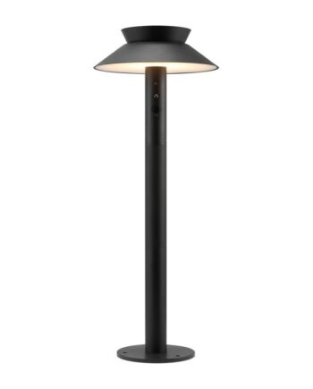Nordlux Justina Solar Havelampe Sort