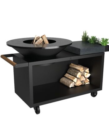 Ofyr Grill Island Black 100 Pro Ceramic Dark Grey