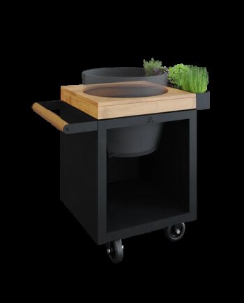Ofyr Kamado Table Black 65 Pro Concrete Tb
