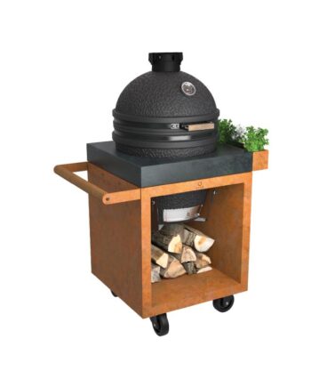 Ofyr Kamado Table Corten 65 Pro Concrete Tb