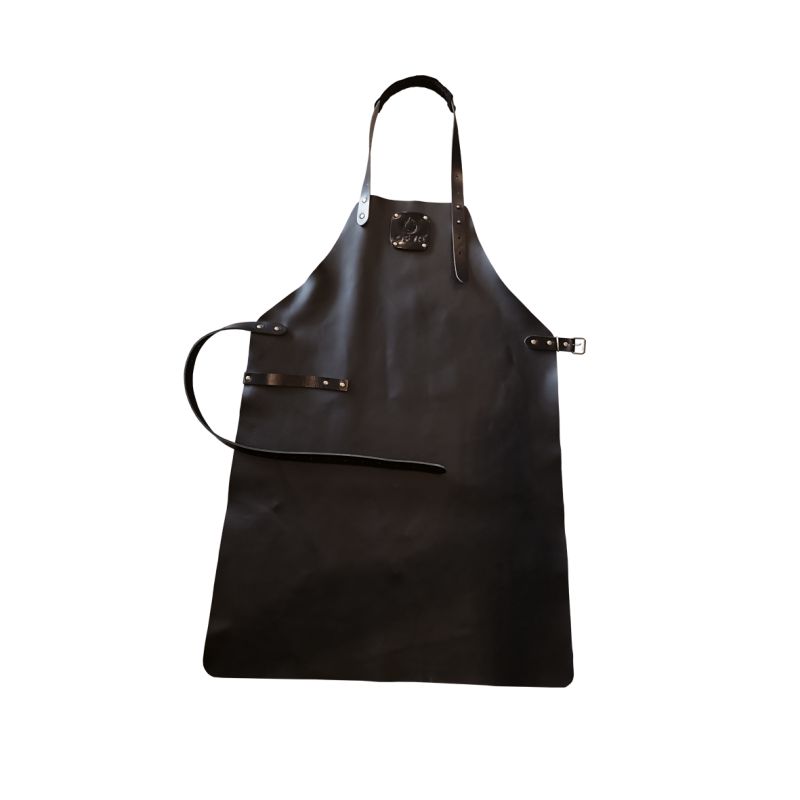 Ofyr Leather Apron Black