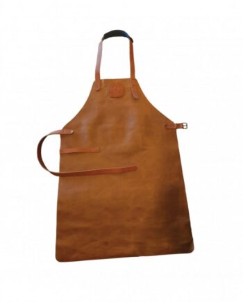 Ofyr Leather Apron Brown