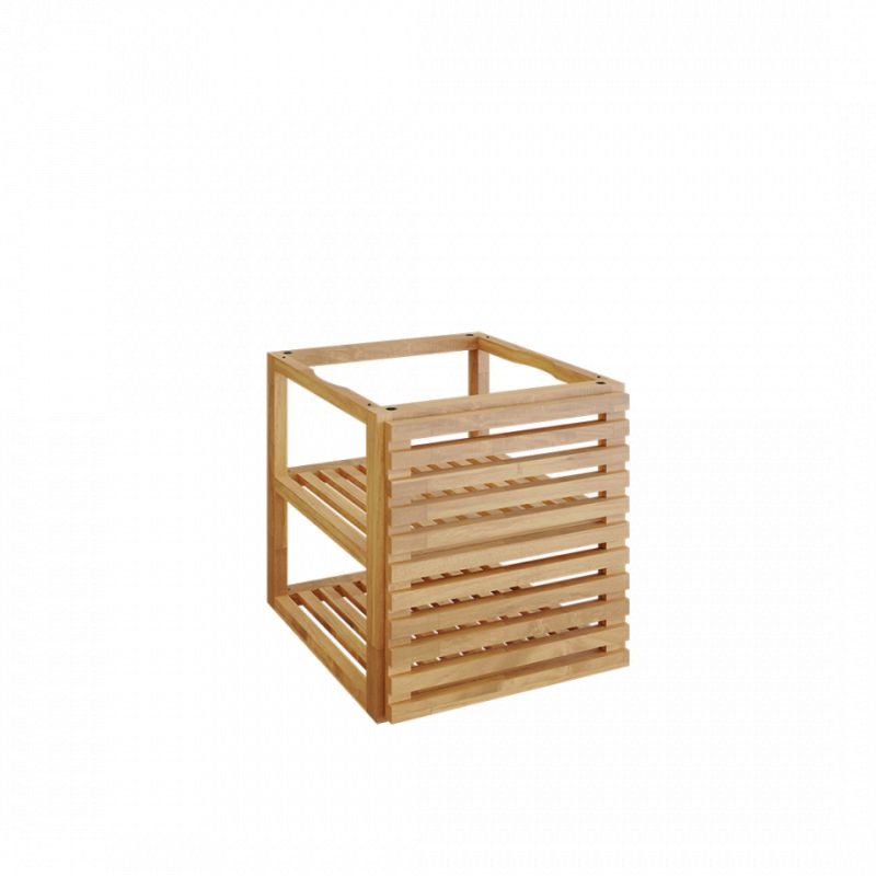Ofyr Opbevarings Indsats Pro   Door Teak Wood Small