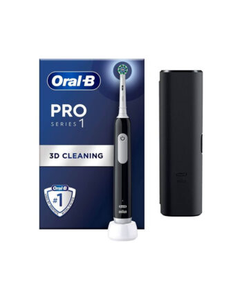 Oral-  Pro1 Black Inkl  Rejseetui El-tandbørste