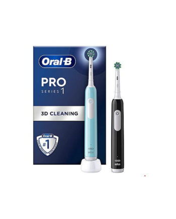 Oral-  Pro Series   Duo Sort Og Blå El-tandbørste