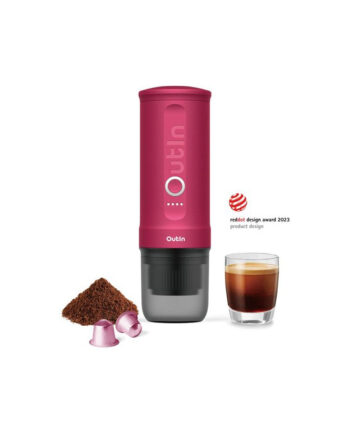 Outin Nano Portable Espresso Crimson Red Bærbar Espressomaskine