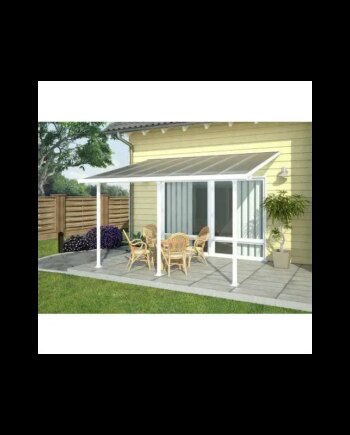 Palram Canopia Feria Terrasseoverdækning 12   M2 Hvid