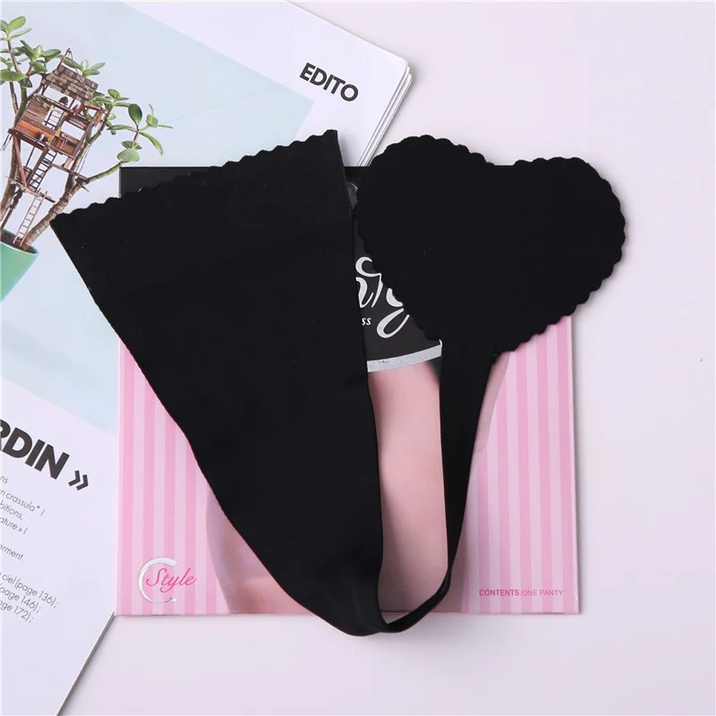 Panty No-line Strapless Black Large