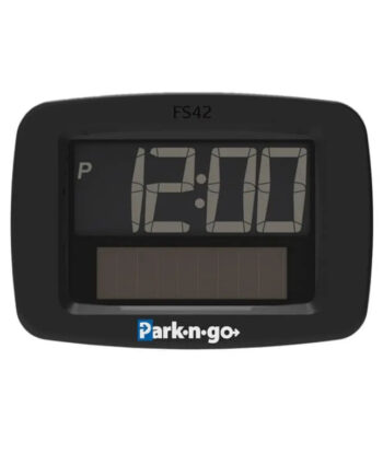 Park- -go Eco Digital  -skive    Solcelle Sort