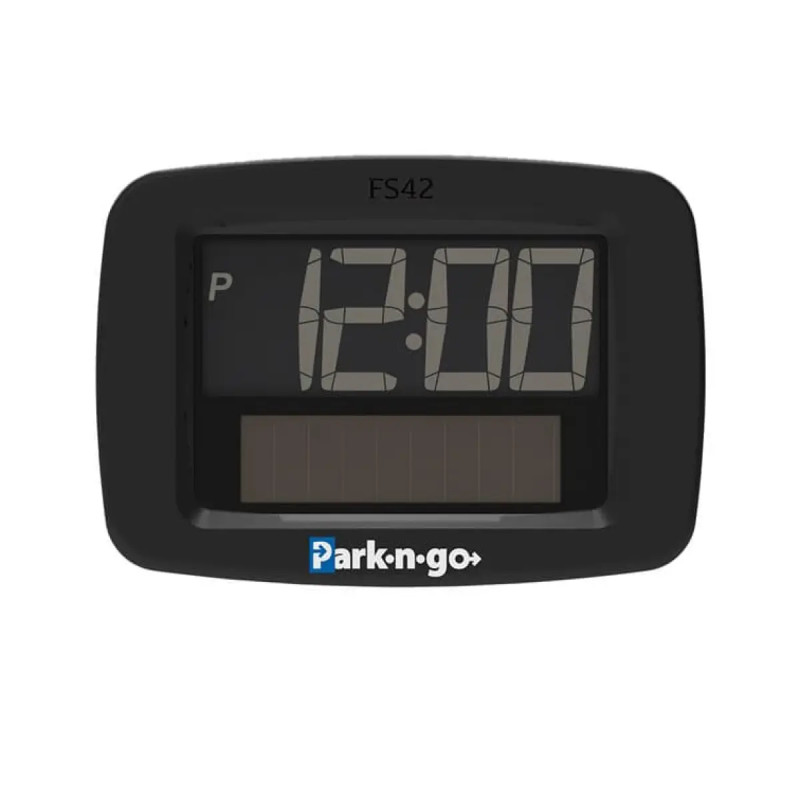 Park- -go Eco Digital  -skive    Solcelle Sort