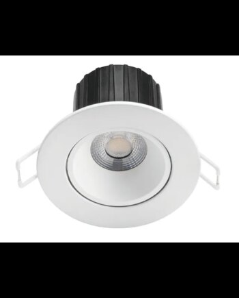 Philips Abrosa Funktionel Led Indbygningsspots   Formstøbt Aluminium Sl263 Rd 068 9w 27k   Hv Ip44