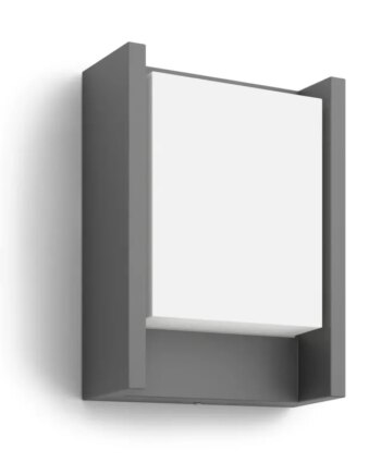 Philips Mygarden Arbour Væg Lanterne Antrasit 1x6w 230v 8718696131244